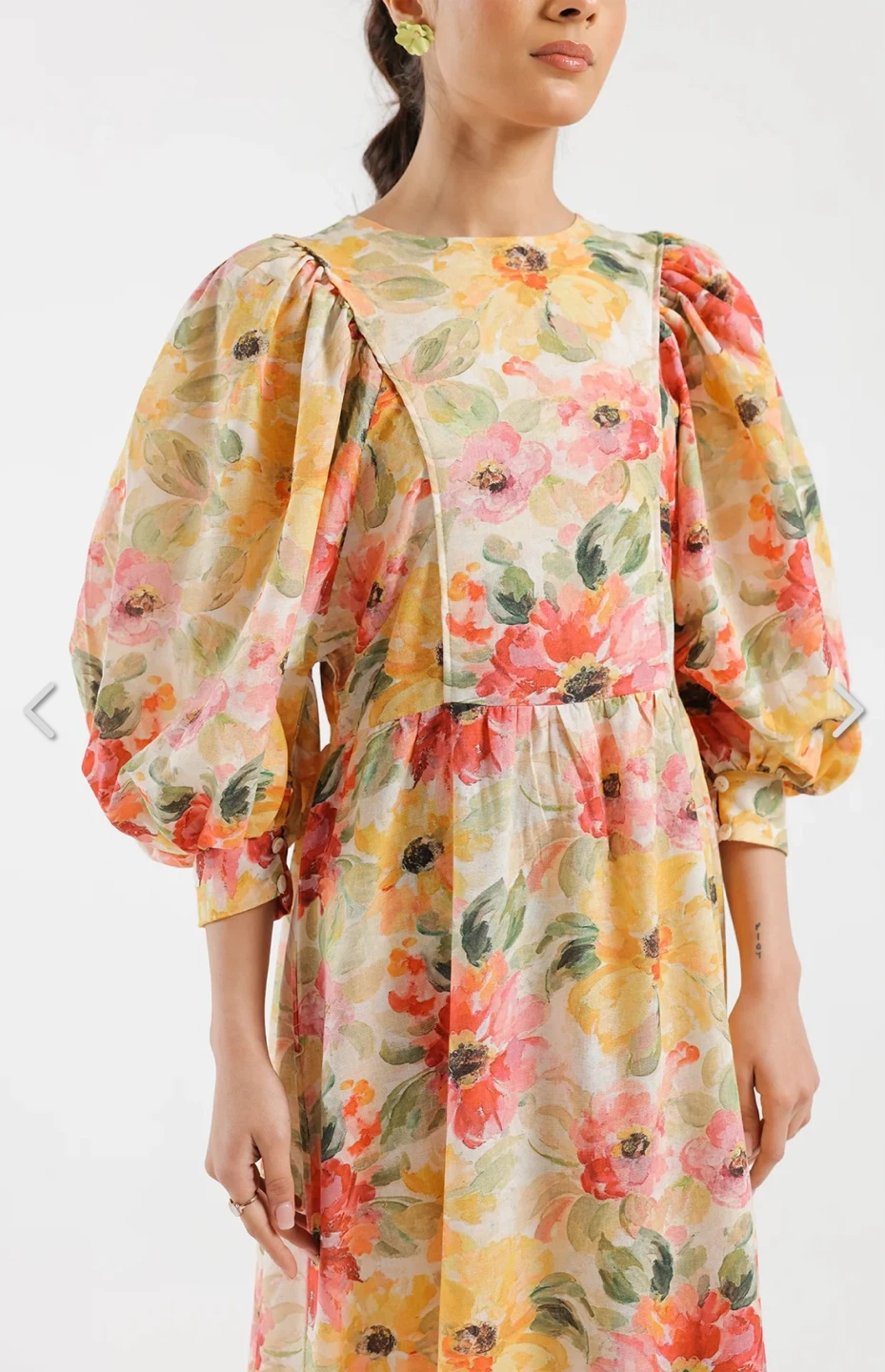 Ethnic Floral Maxi Dress - photo 2