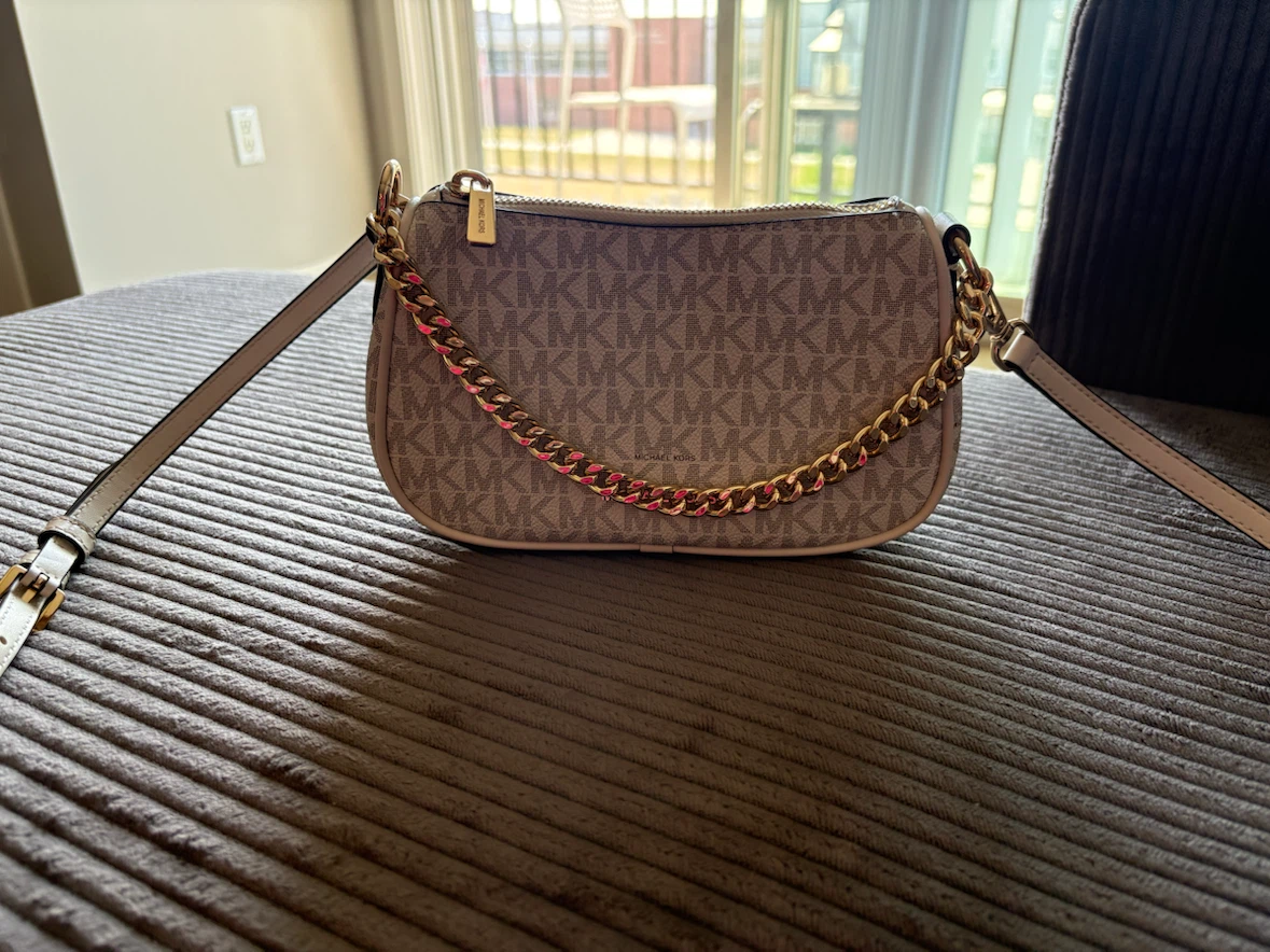 Michael Kors Crossbody Bag – Vanilla/Beige – Excellent Condition - photo 2