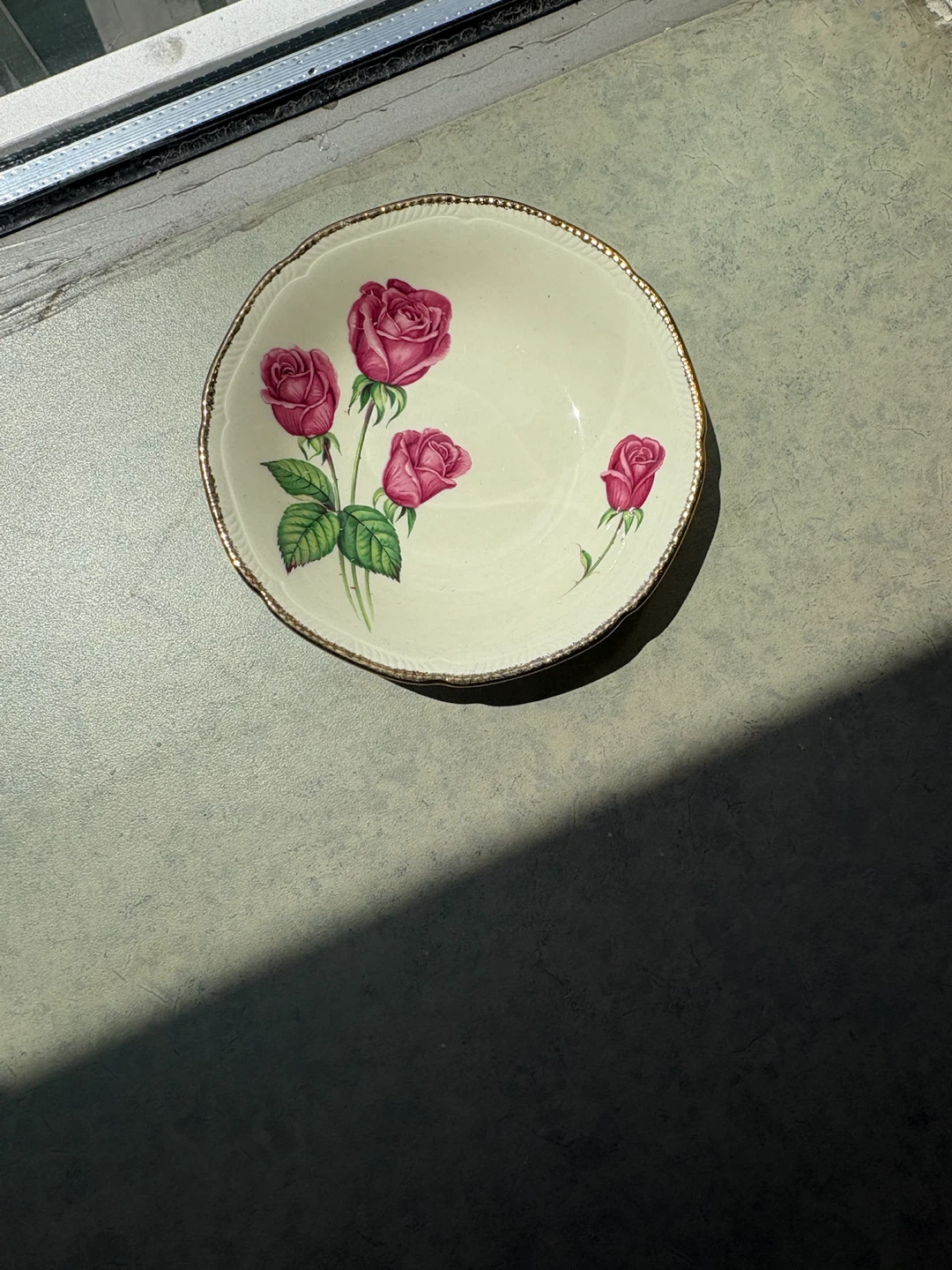 Royal Swan Anniversary Rose Dish