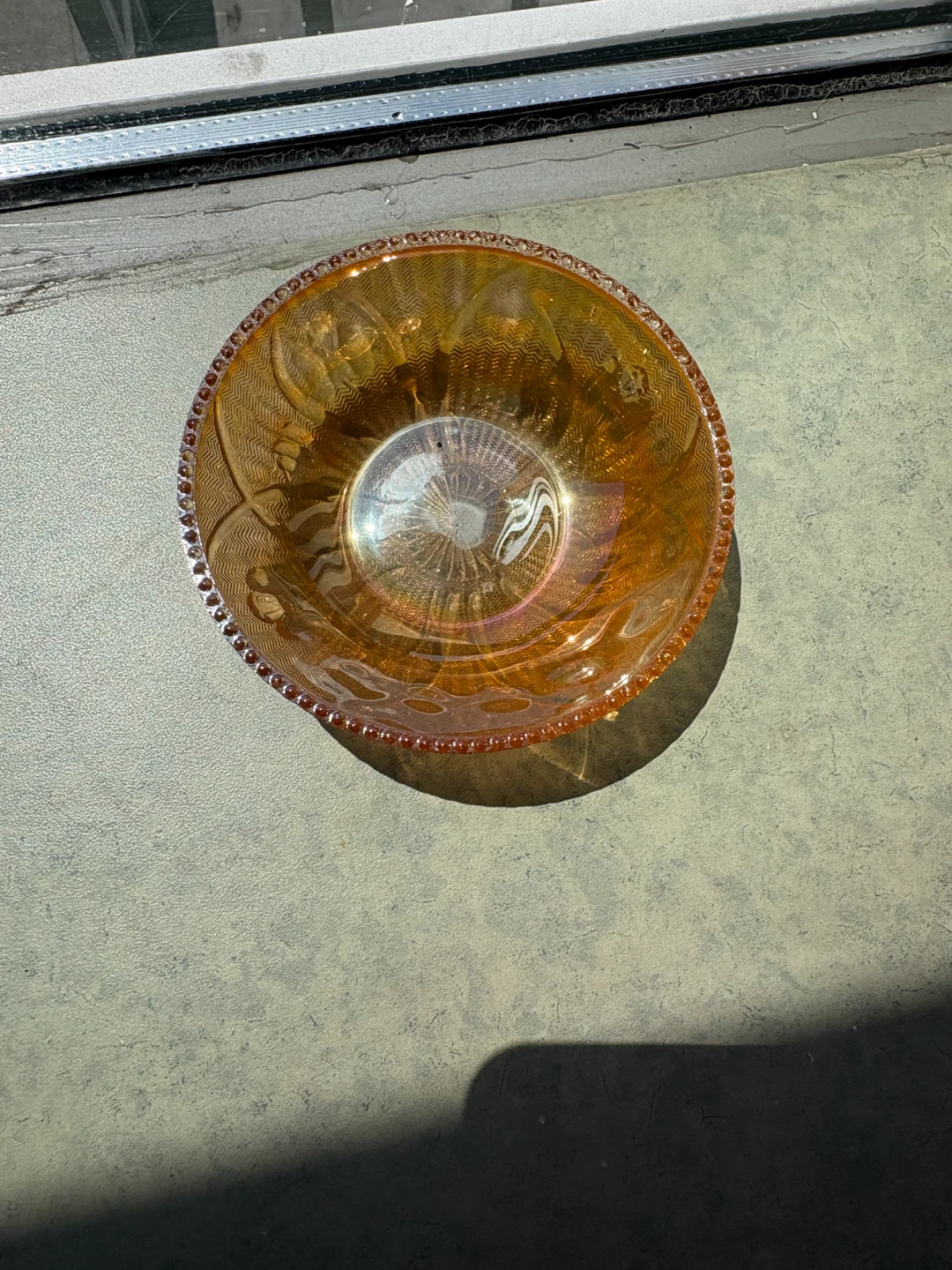 Set of 6 Vintage Orange Glass Bowls - photo 2