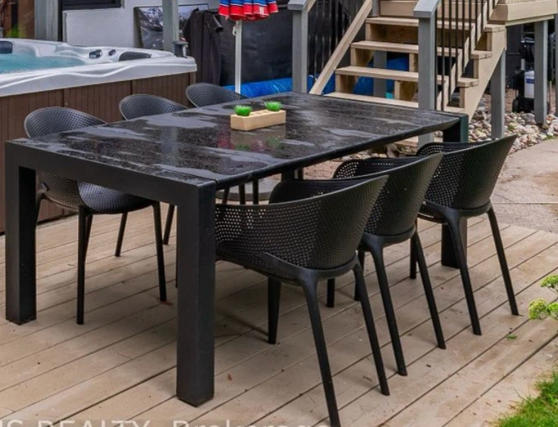 Outdoor Dining Set with 6 Chairs - photo 2