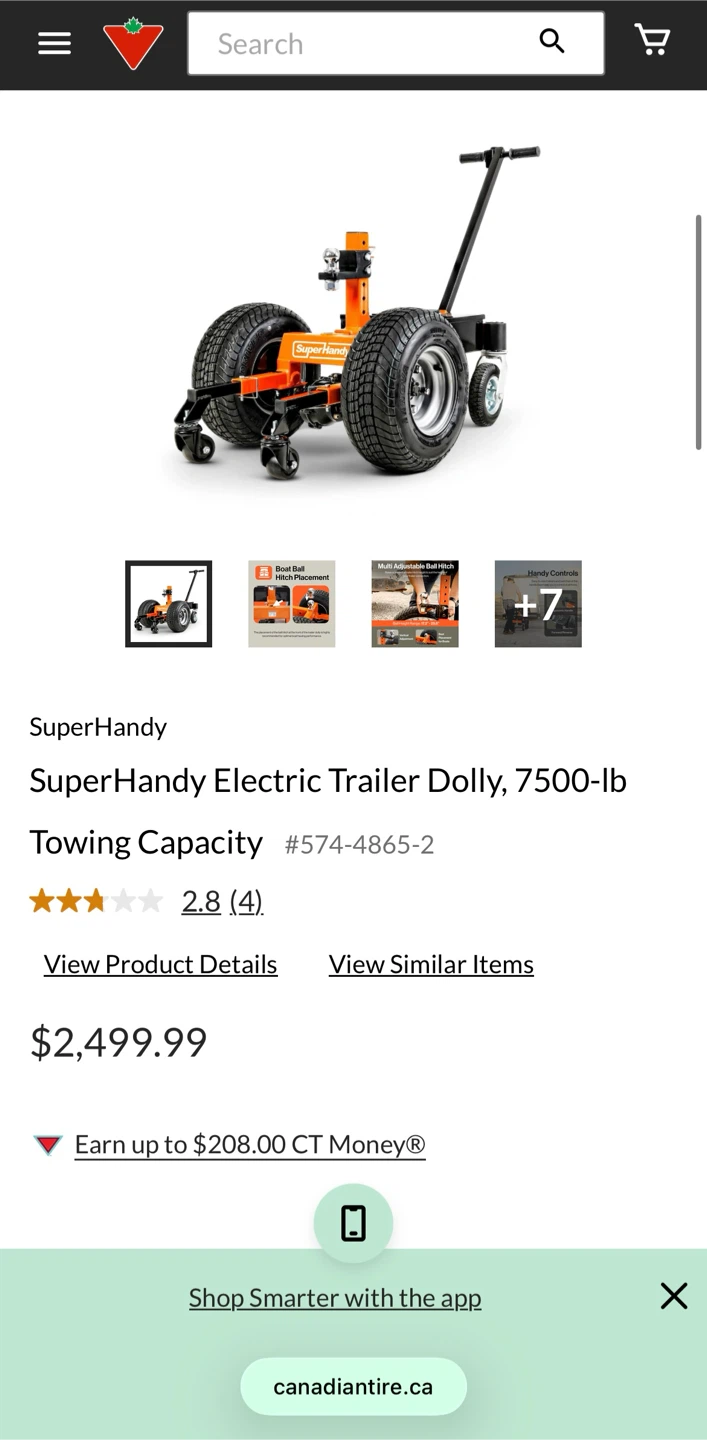 Electric Trailer Dolly 7500-lb - photo 2