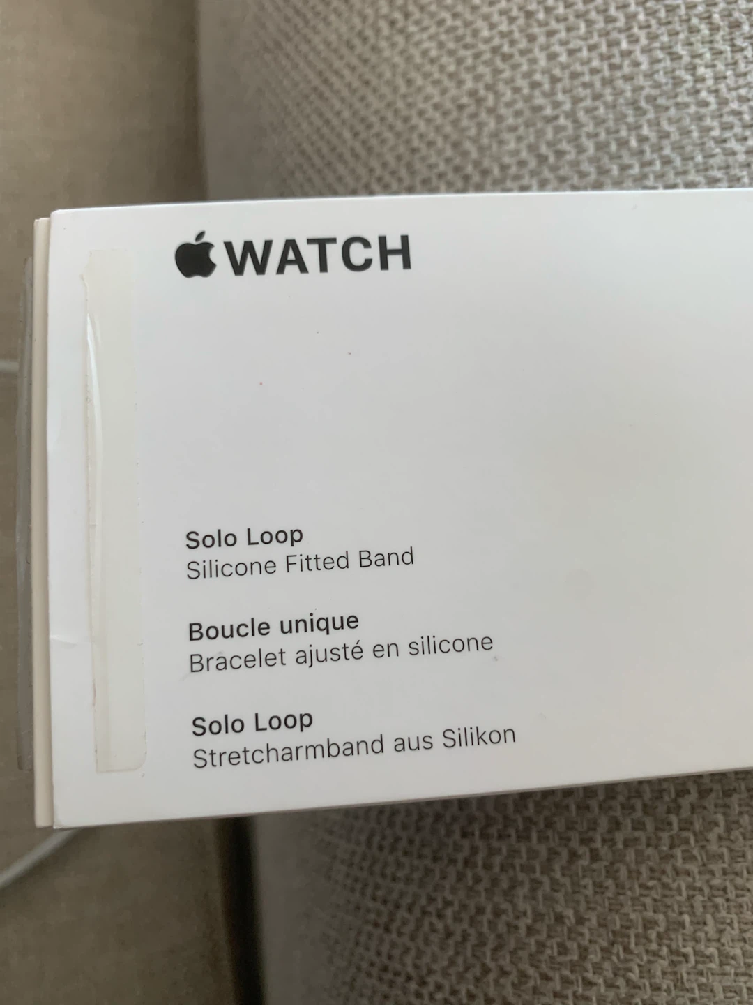 Apple Watch 40mm Black Solo Loop Size 9 - photo 2