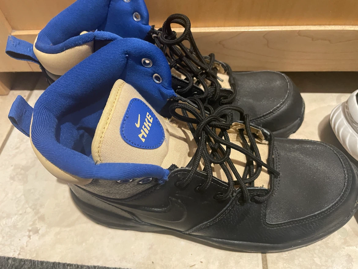 Nike Youth Size 7Y Black Basketball Shoes - photo 4