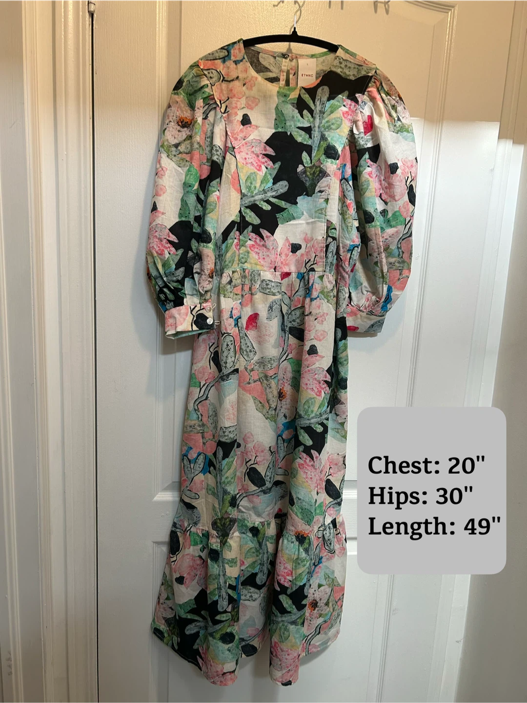ETHNIC Floral Print Maxi Dress - photo 4