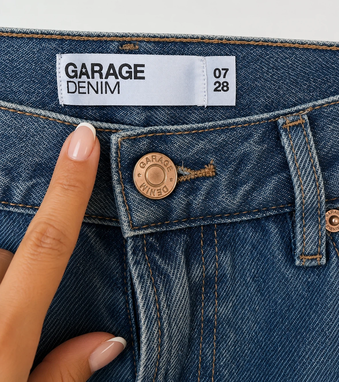 Garage Denim Wide Leg Jeans - Size 07 - photo 3