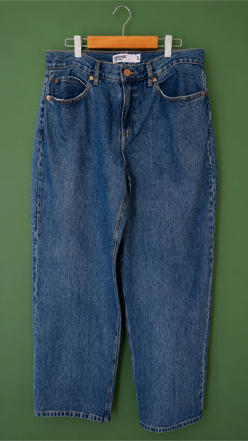 Garage Denim Wide Leg Jeans - Size 07 - photo 5