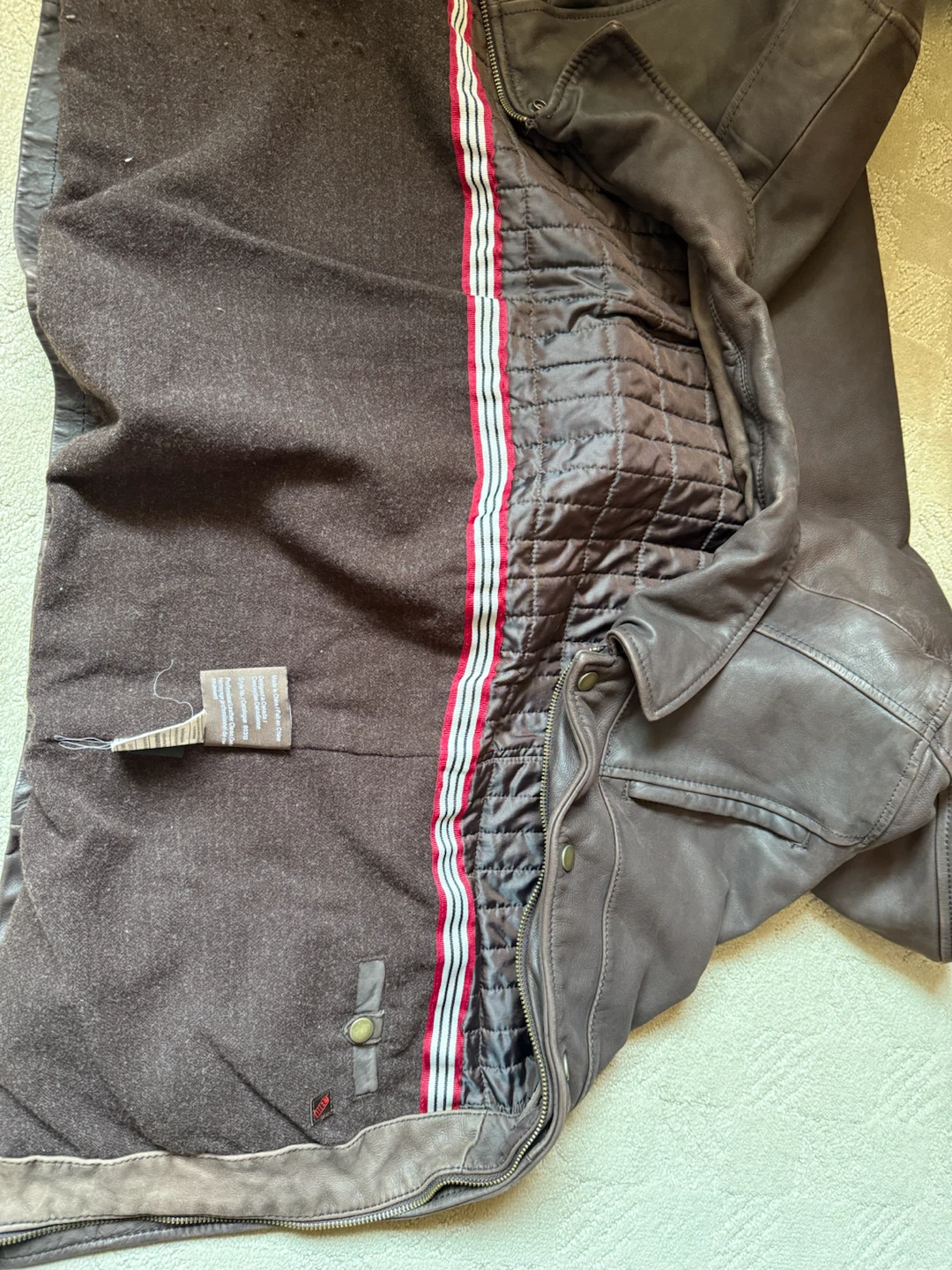 DANIER LEATHER COAT - photo 4