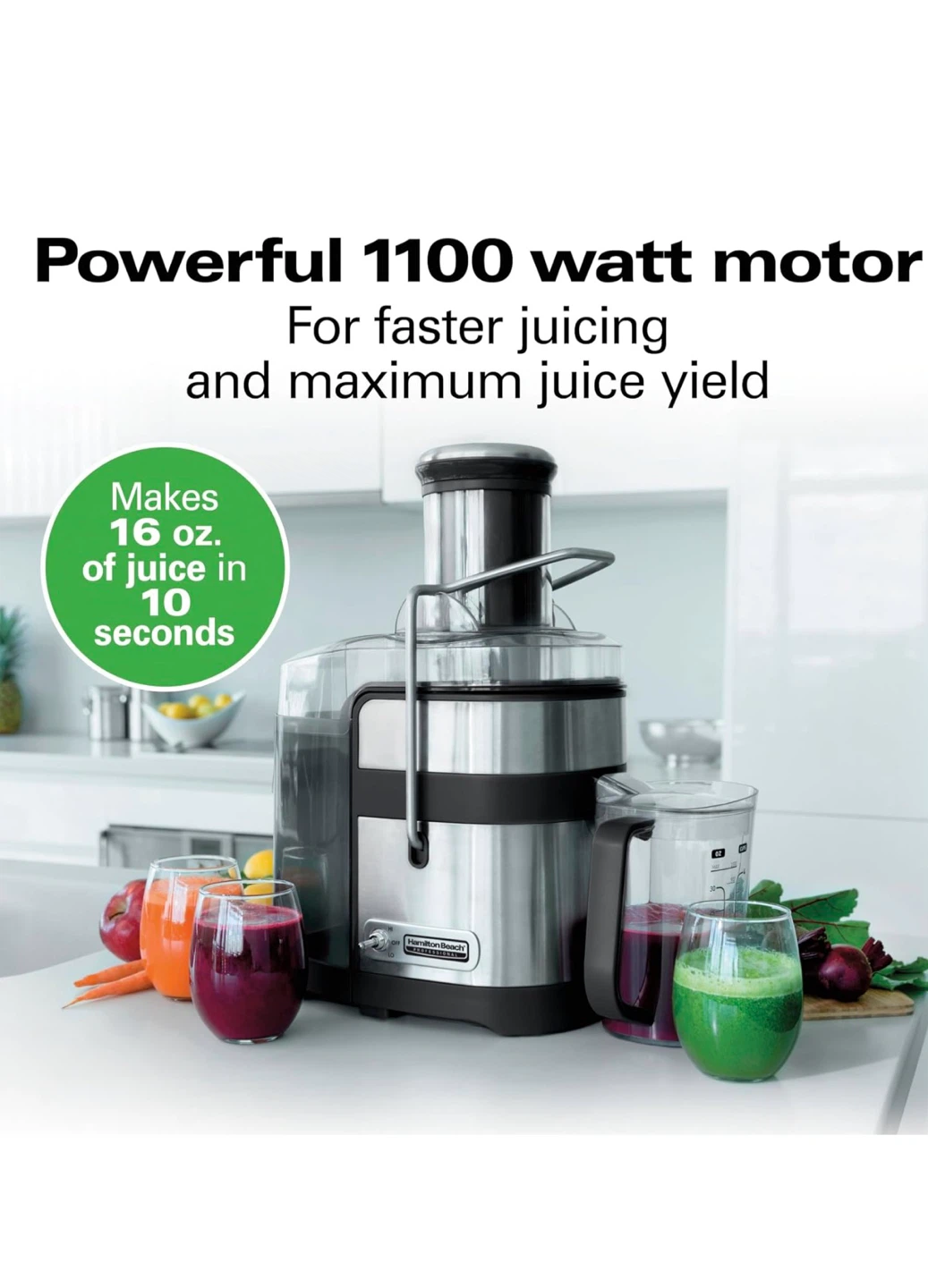 Hamilton Beach Professional Super Chute Juicer - photo 2