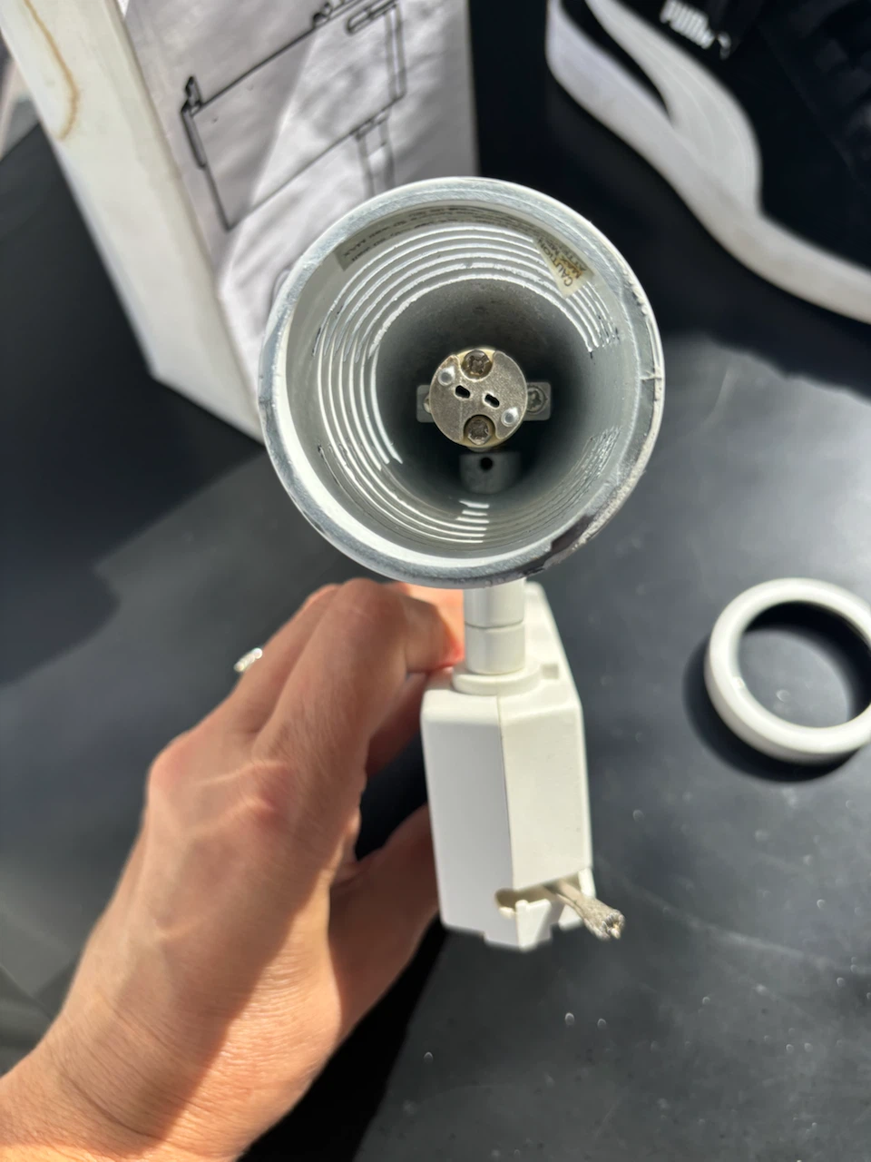 NEW Marquis Track Light Head HH-11300 White - photo 3