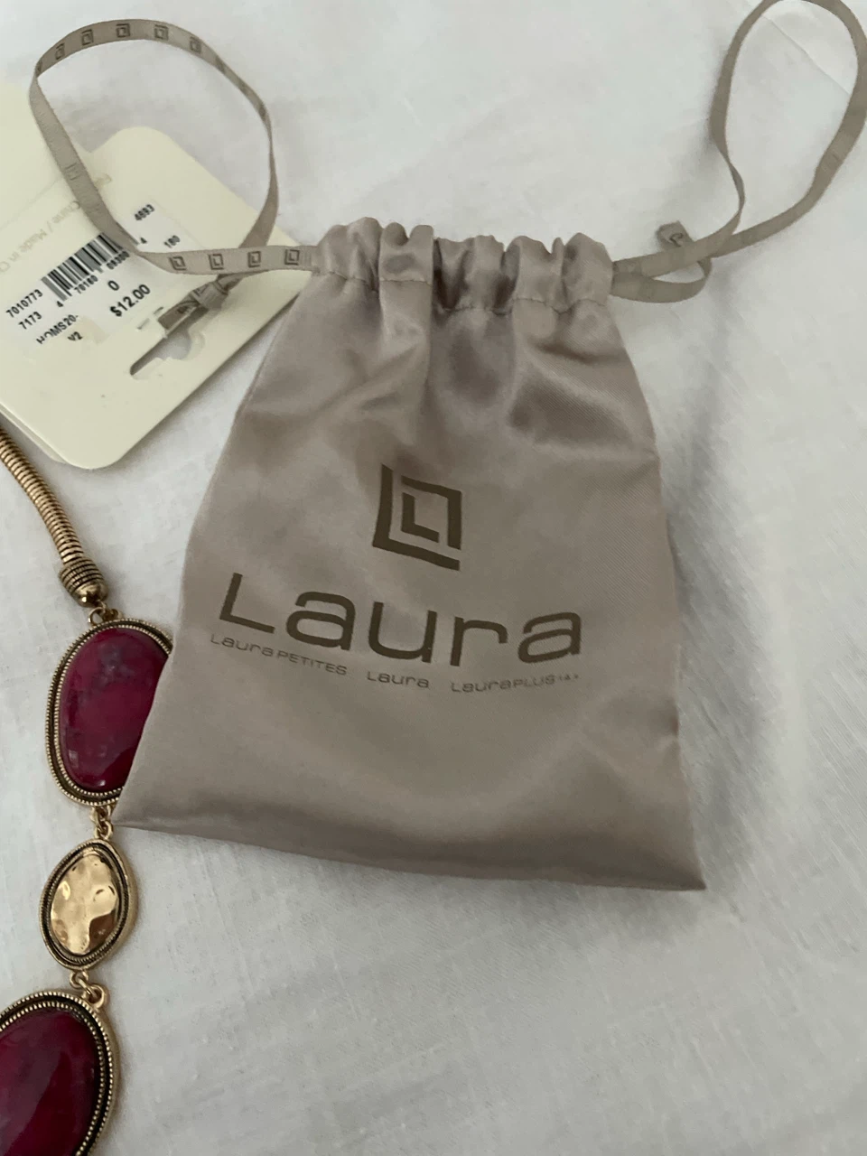 Laura necklace with red stones - photo 4