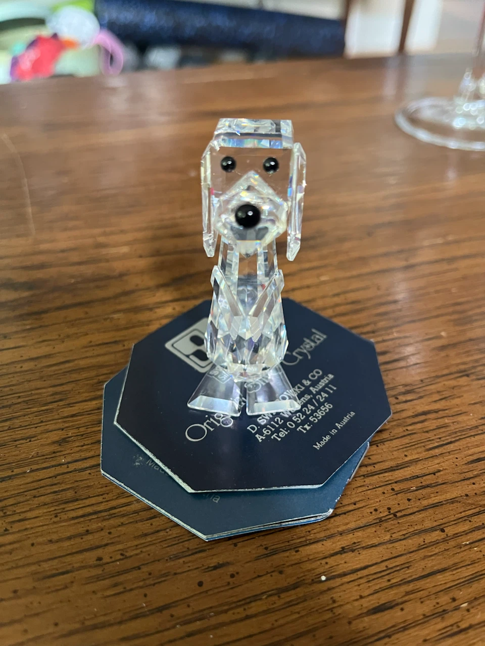 Swarovski Crystal Dog “Pluto” Figurine