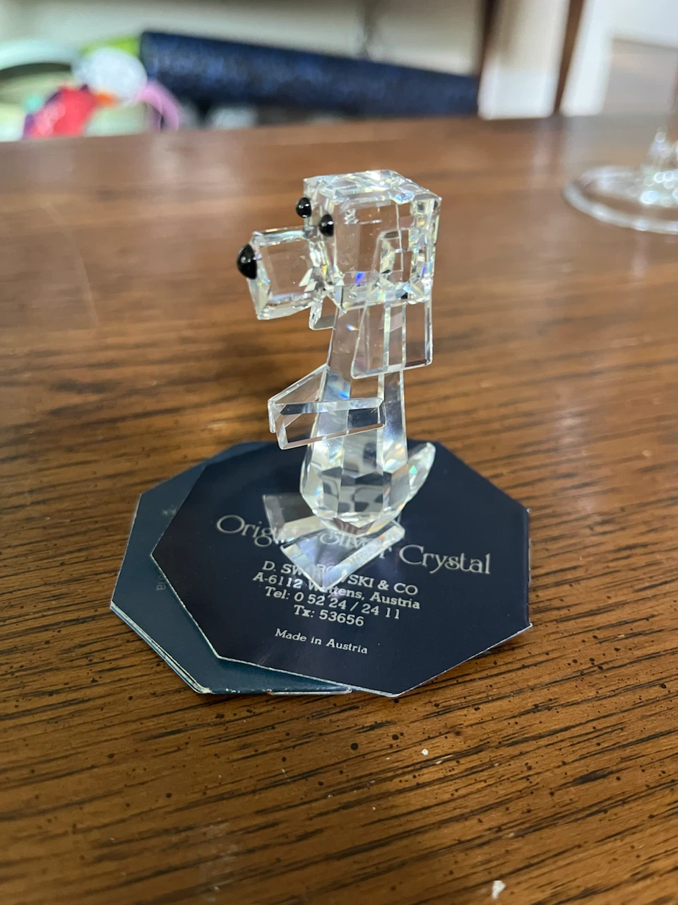 Swarovski Crystal Dog “Pluto” Figurine - photo 2