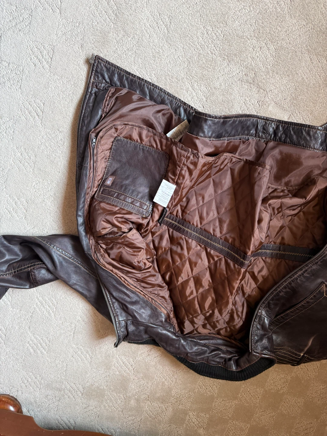 DANIER LEATHER COAT - photo 2