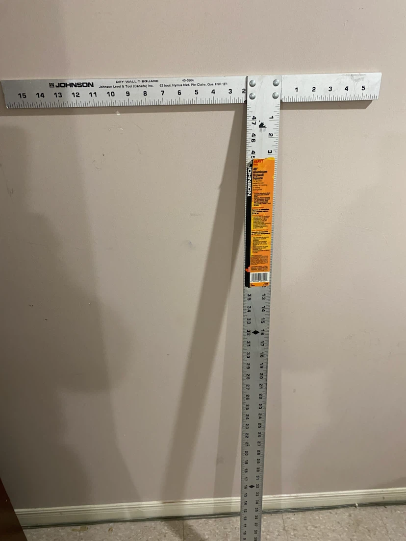 Johnson Dry Wall T Square & Levels