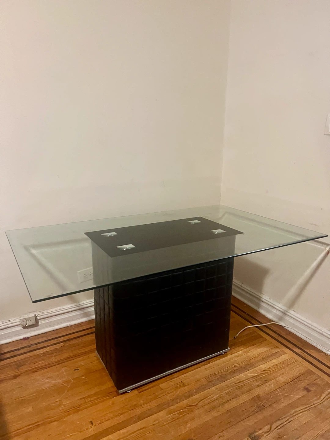 Glass Top Dining Table - photo 2