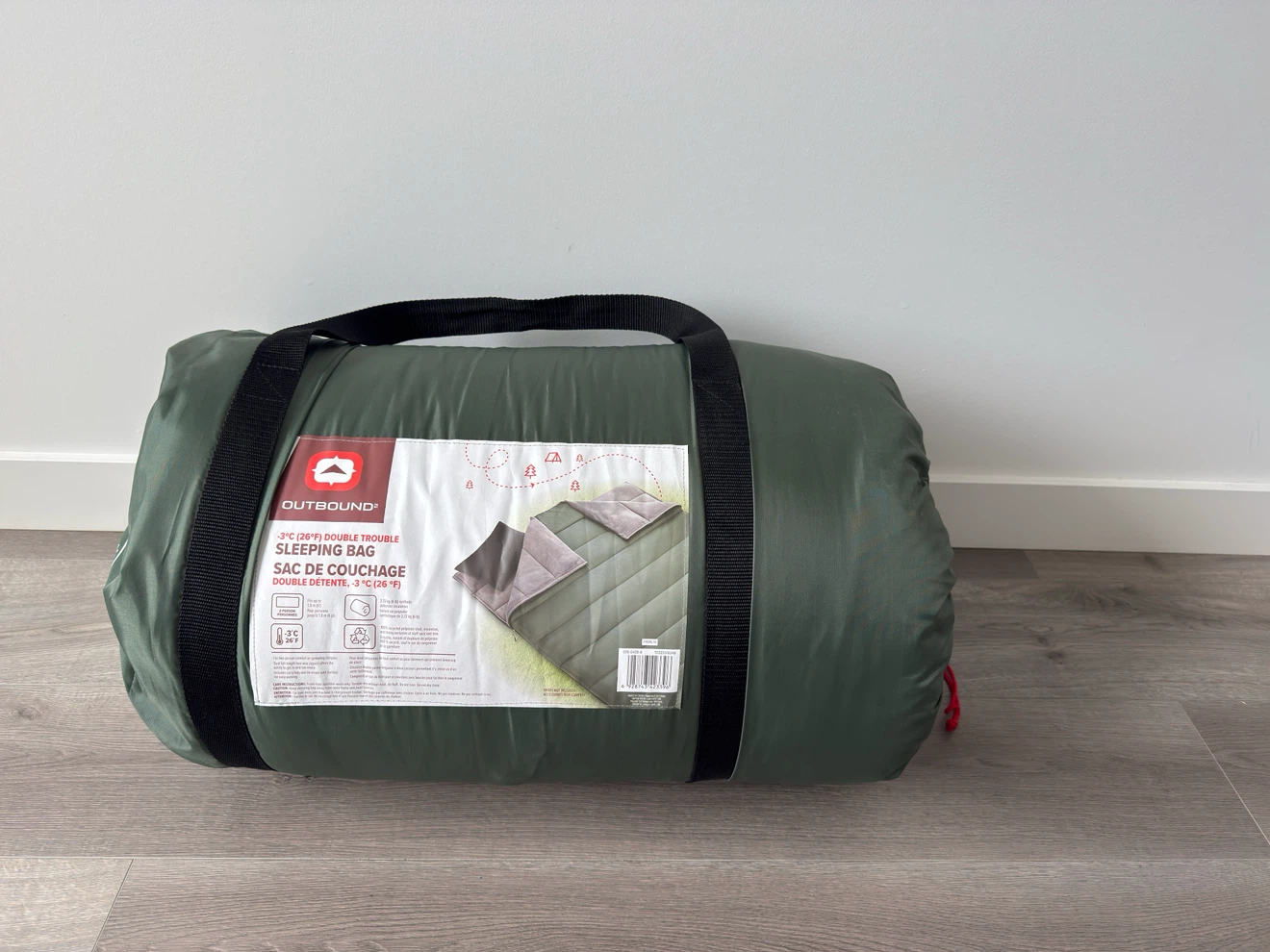🏕️ Brand NEW Outbound  2-Person Sleeping Bag (-3°C / 26°F)