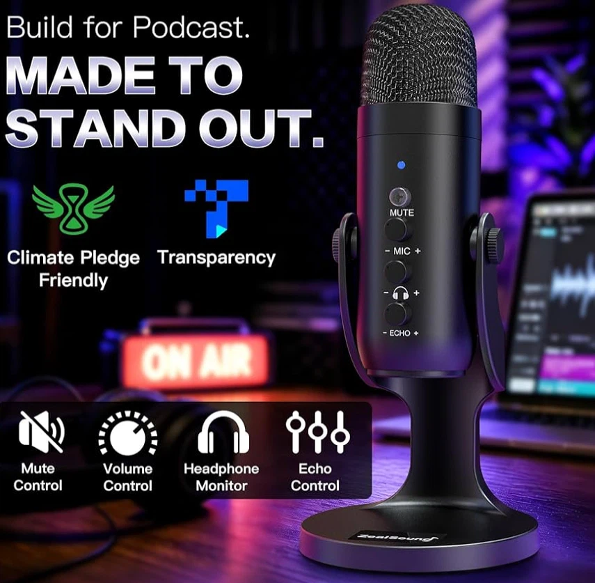 USB Microphone for Streaming and Recording - photo 2
