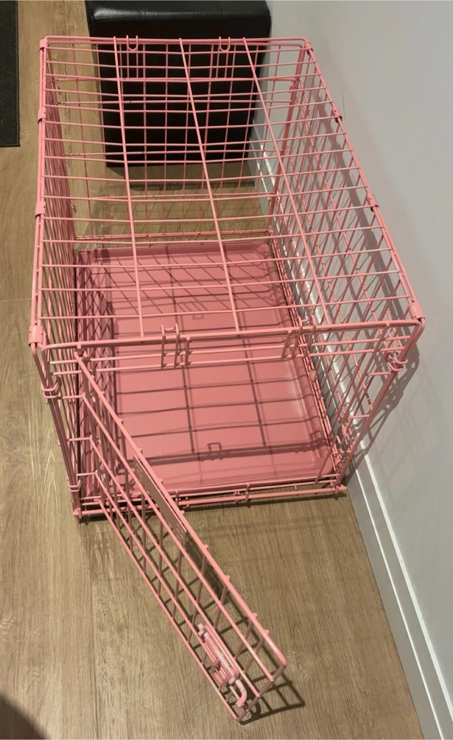 Pink Dog Crate S/M