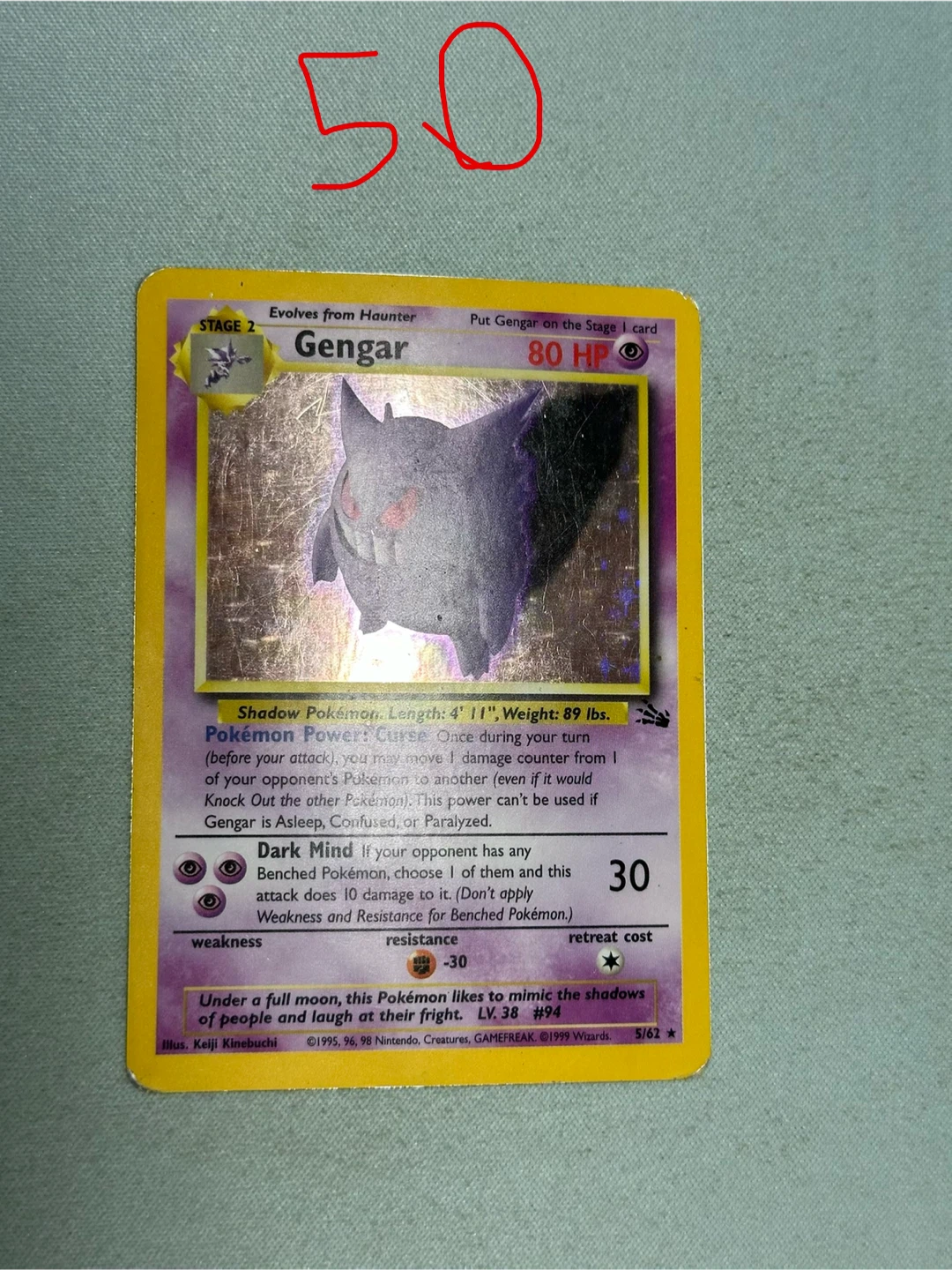 pokemon damaged vintage