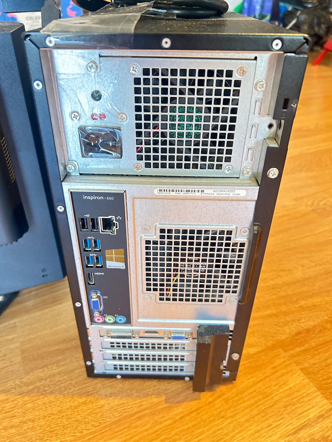 Dell Inspiron 660 Desktop Computer with HP Printer - photo 2