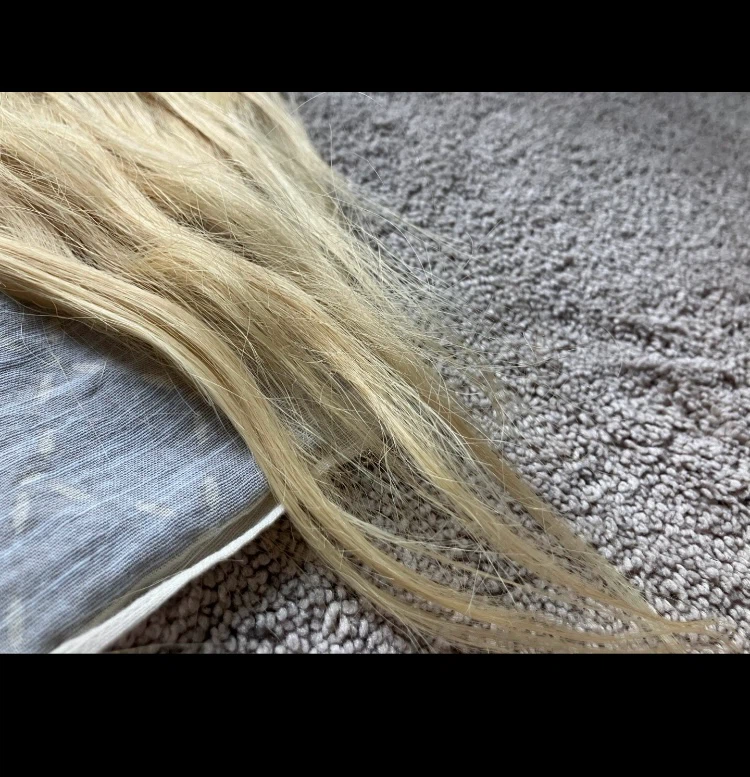 Royale Extensions Clip-On Human Hair Extensions - Blonde - photo 2