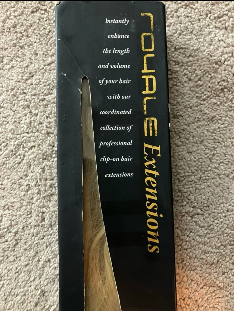 Royale Extensions Clip-On Human Hair Extensions - Blonde - photo 4