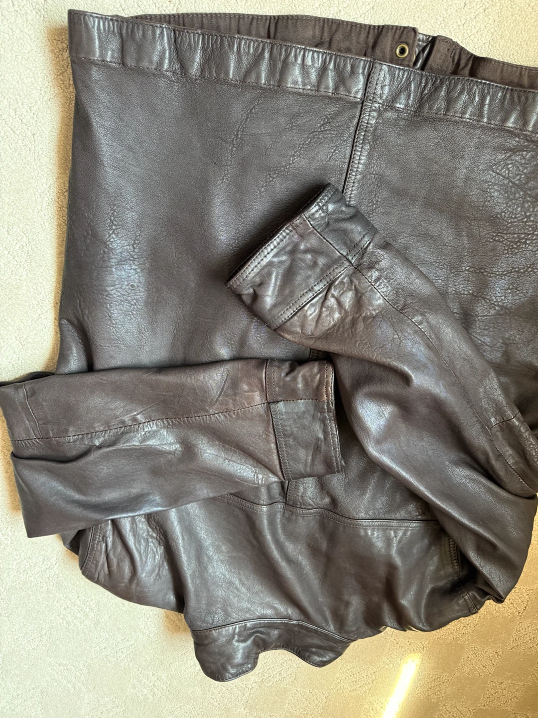 LEATHER JACKET - photo 3
