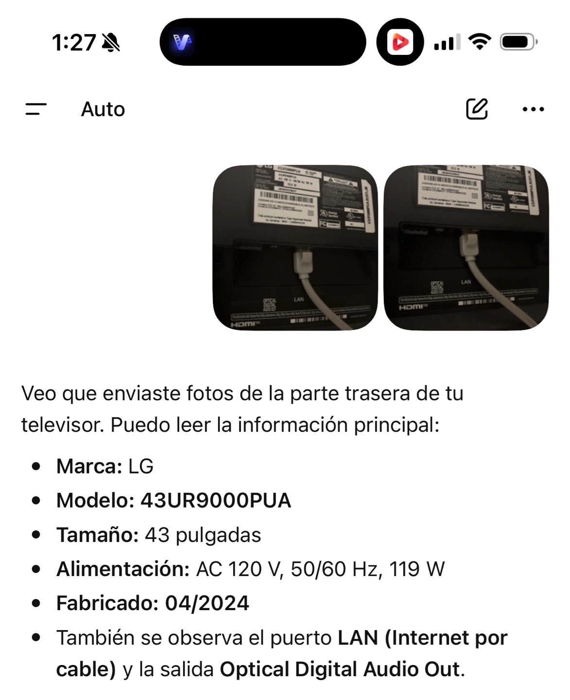 LG 43UR9000PUA 43-inch Smart TV