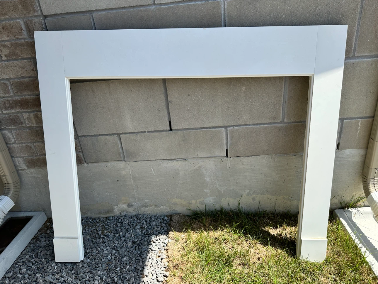 Contemporary Wood Fireplace Mantel Surround Kit - photo 2
