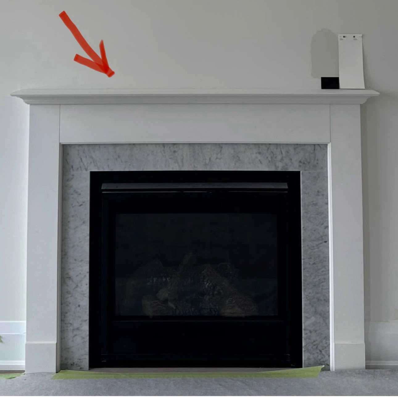Contemporary Wood Fireplace Mantel Surround Kit - photo 3