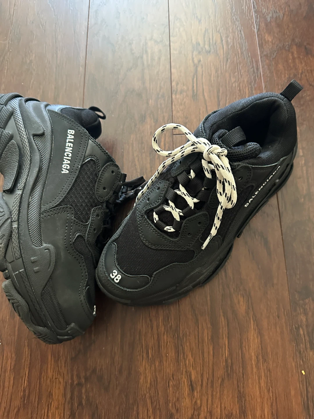 Balenciaga Triple S Black Sneakers