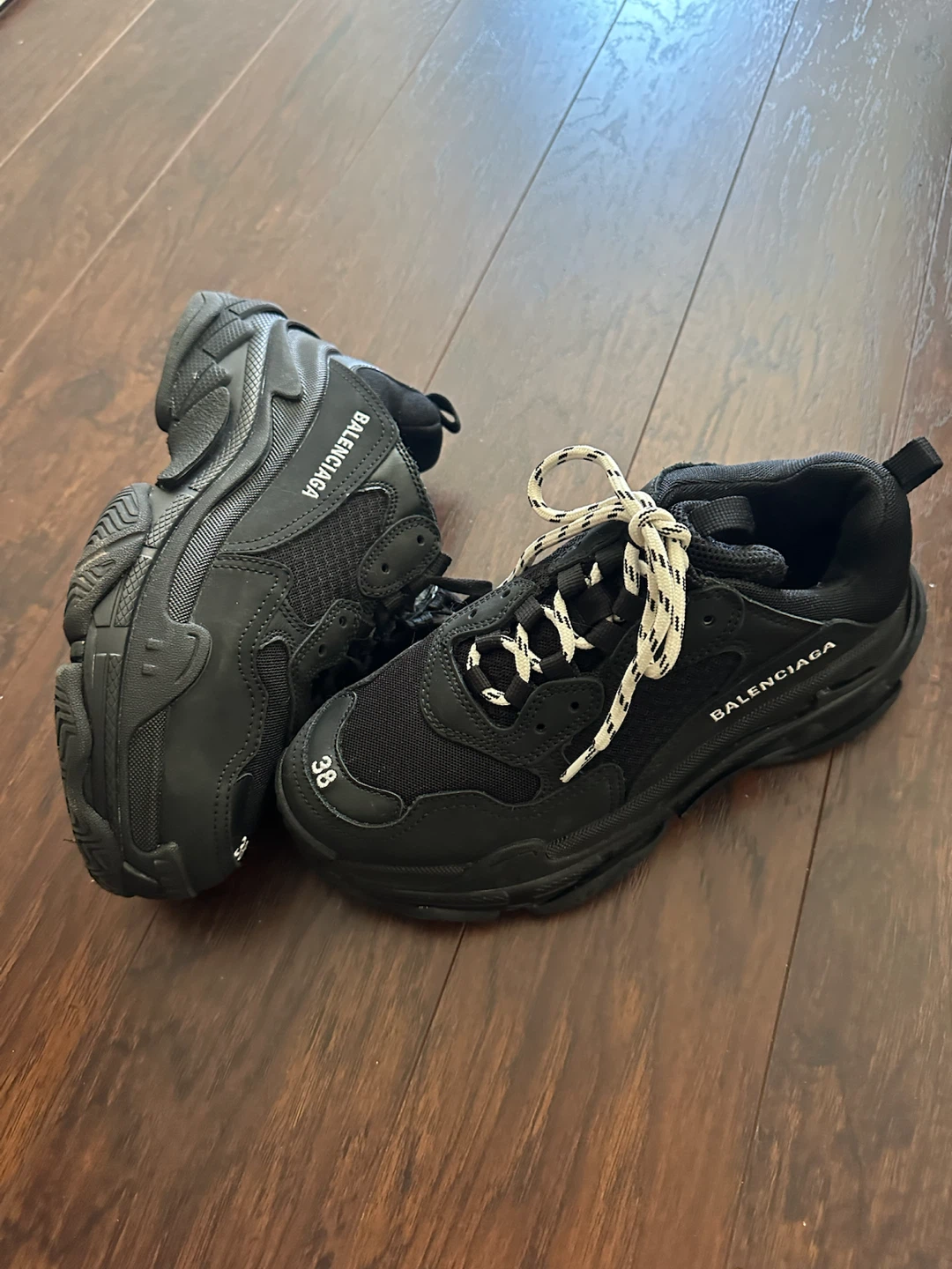 Balenciaga Triple S Black Sneakers - photo 2