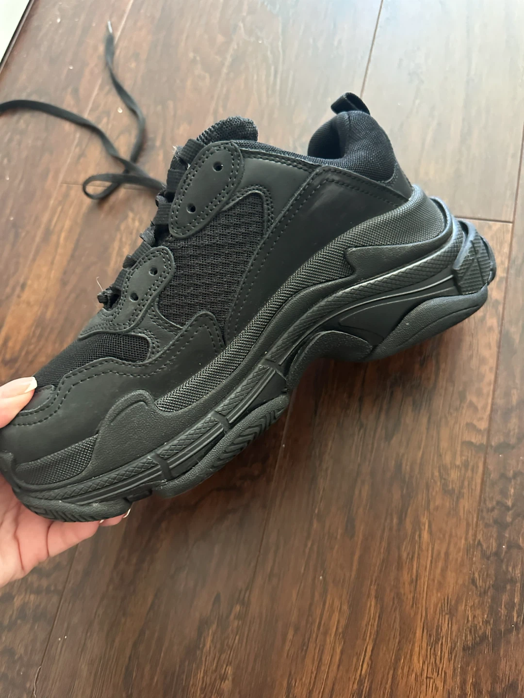 Balenciaga Triple S Black Sneakers - photo 3
