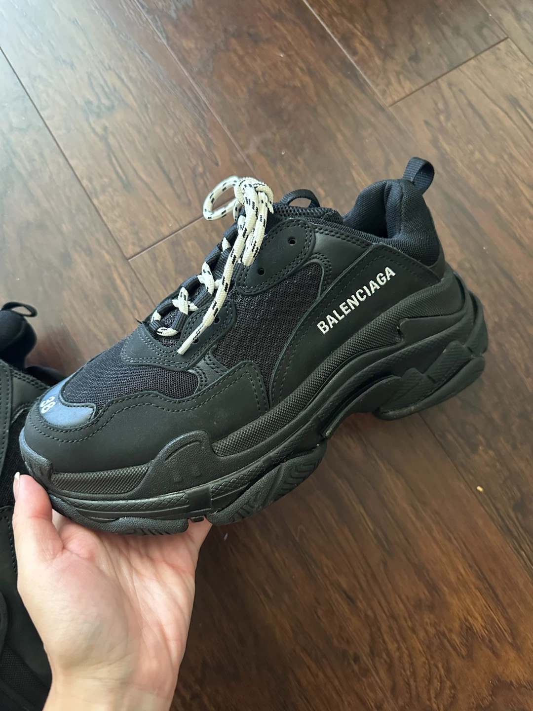 Balenciaga Triple S Black Sneakers - photo 4