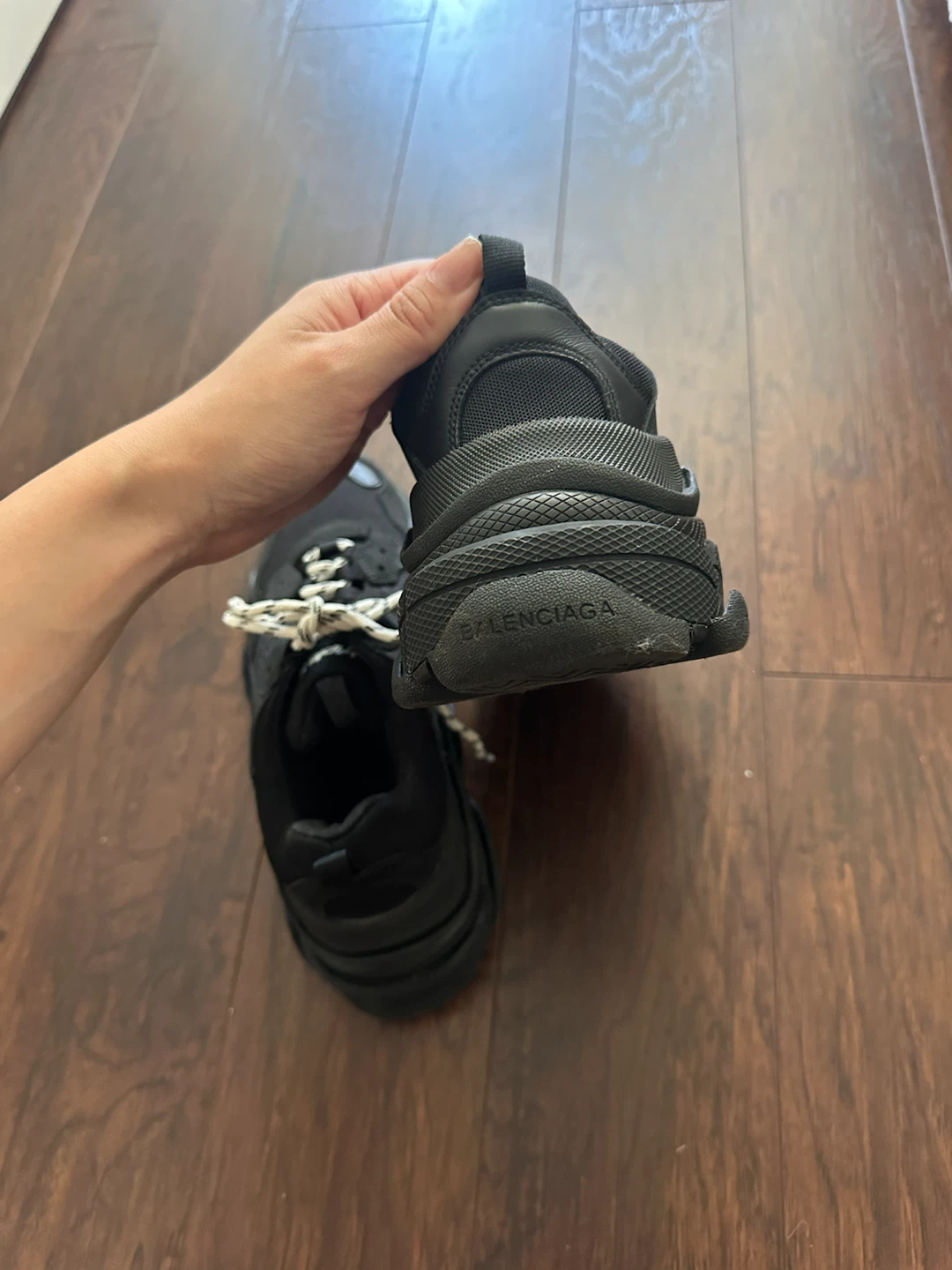 Balenciaga Triple S Black Sneakers - photo 5