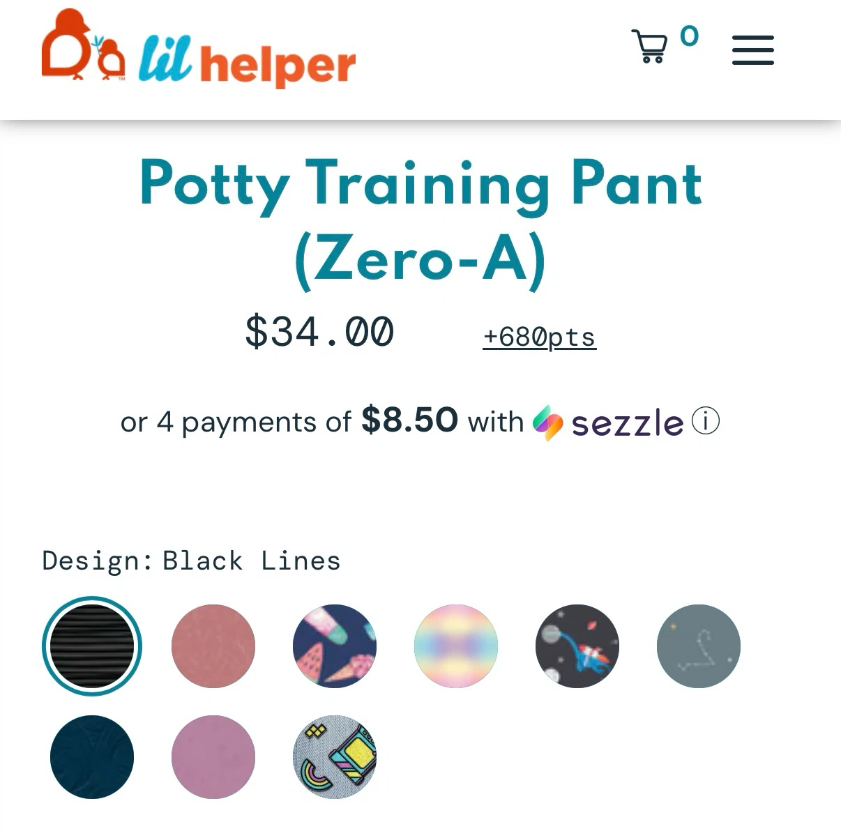 4 Lil Helper Potty Training Pants Zero-A - photo 2