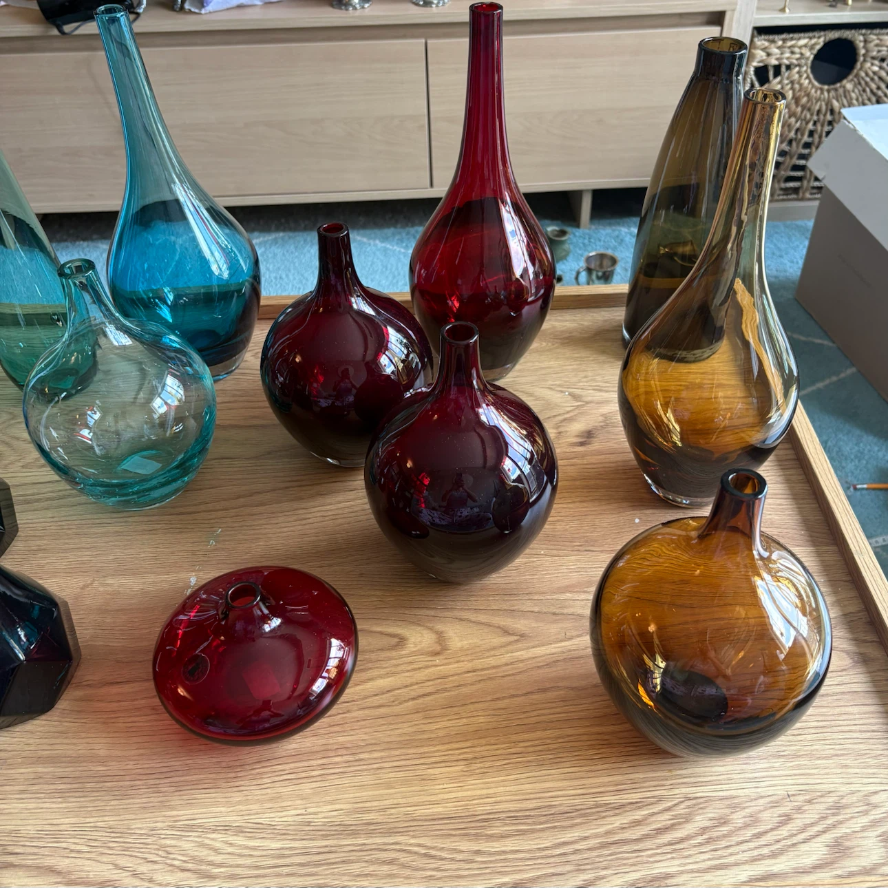 18 Assorted IKEA Glass Vases - photo 2