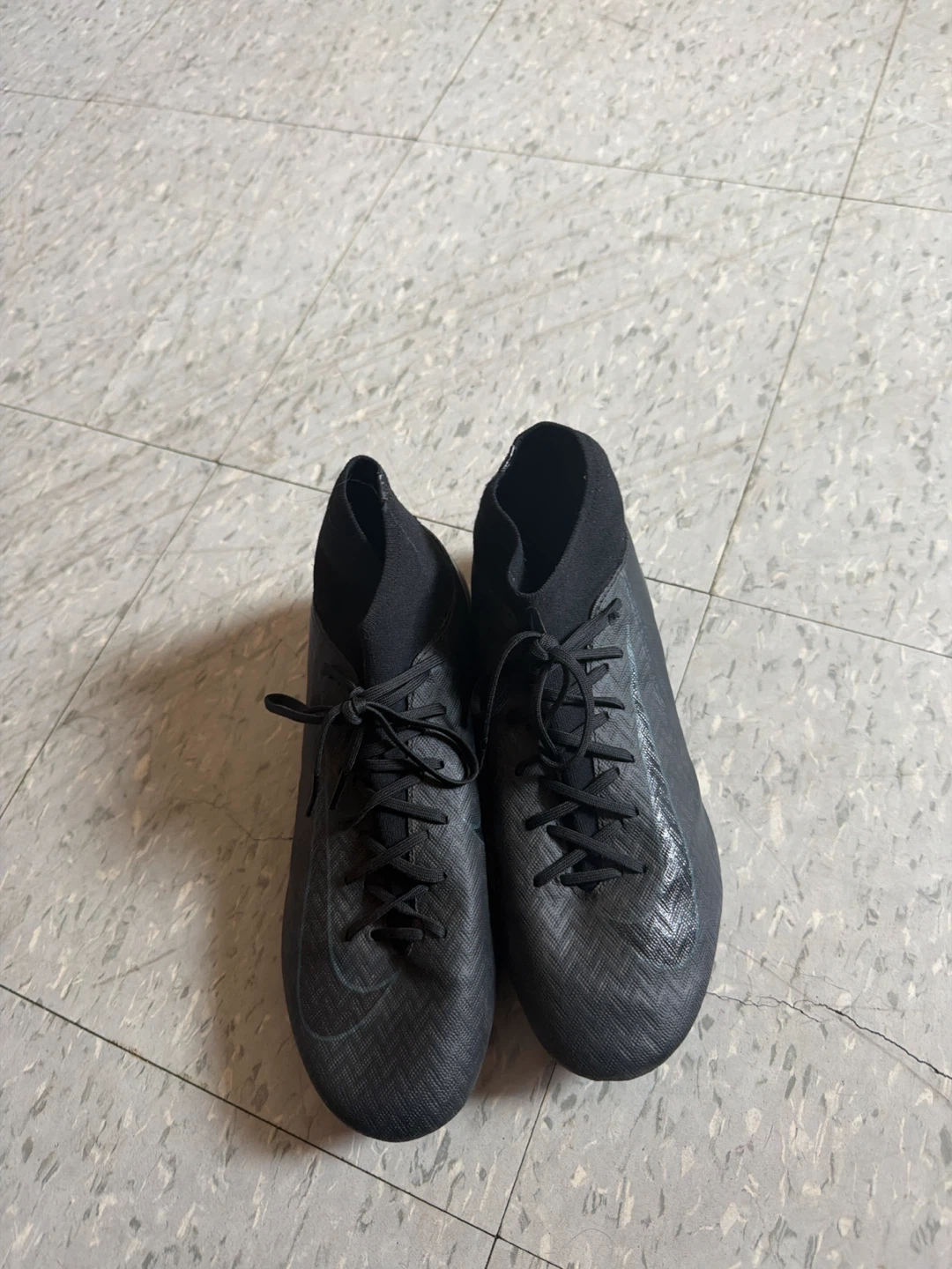 Black Nike Soccer Cleats
