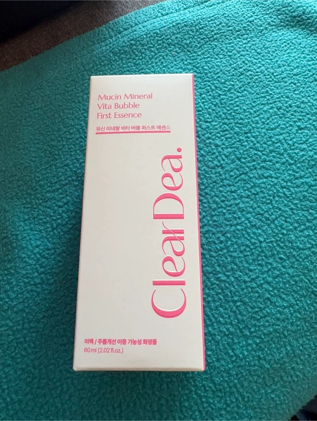 Clear Dea Mucin Mineral Vita Bubble First Essence 60ml