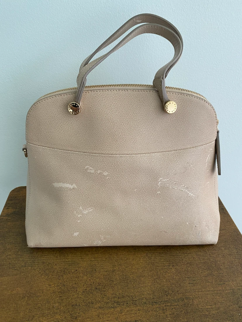 Furla Beige Leather Top Handle Bag - photo 3