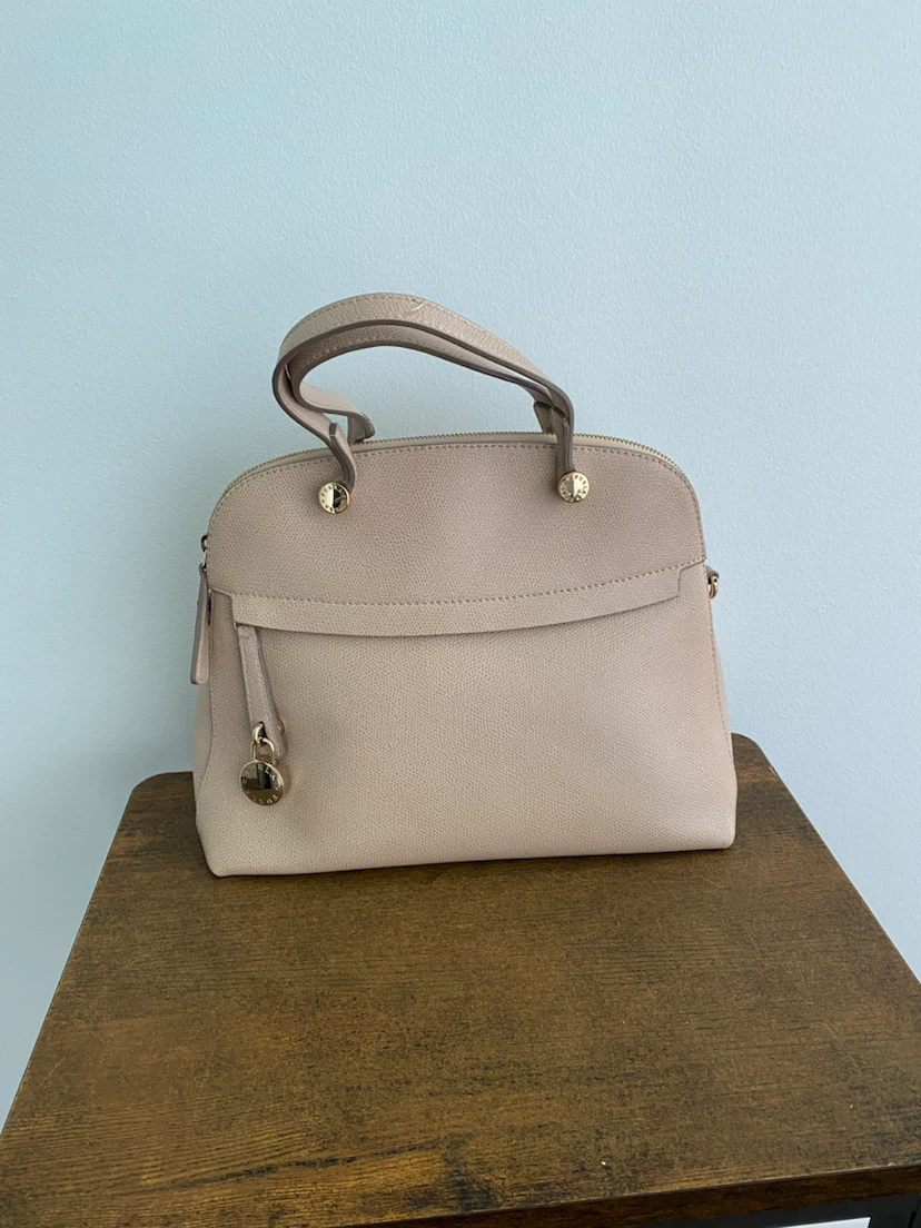 Furla Beige Leather Top Handle Bag - photo 4