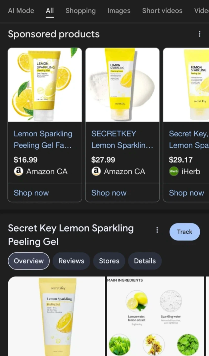Secret Key Lemon Sparkling Peeling Gel - photo 3
