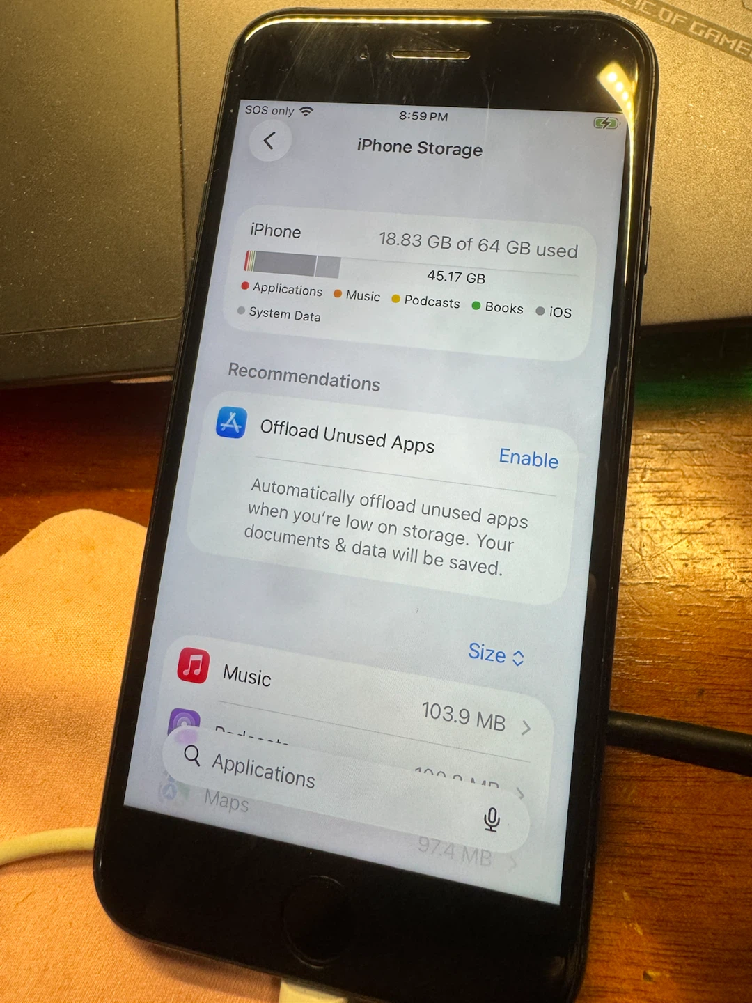 Apple iPhone SE (2nd generation) 64GB - Black - photo 3