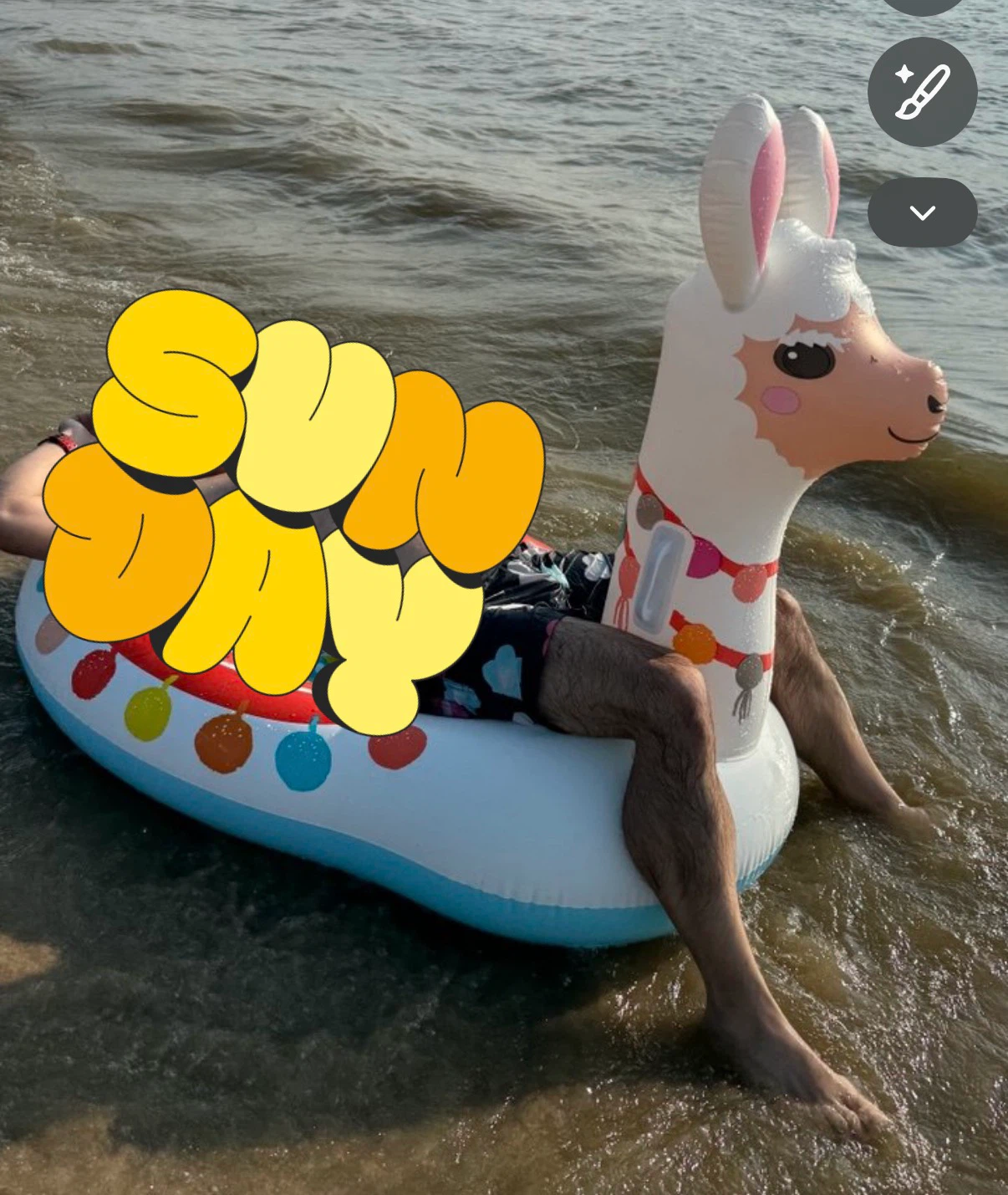 Intex Llama Ride-On Pool Float - photo 2
