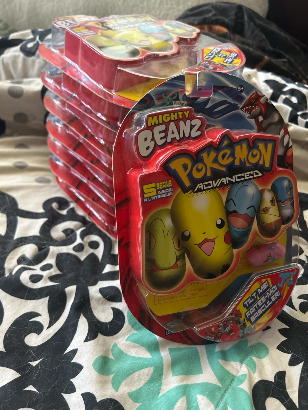 Mighty Beanz Pokemon Advanced 5 Bean Pack