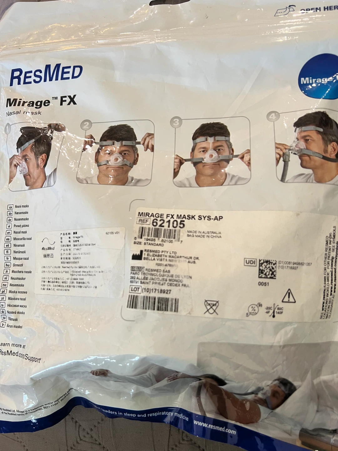 ResMed Mirage FX Nasal Mask