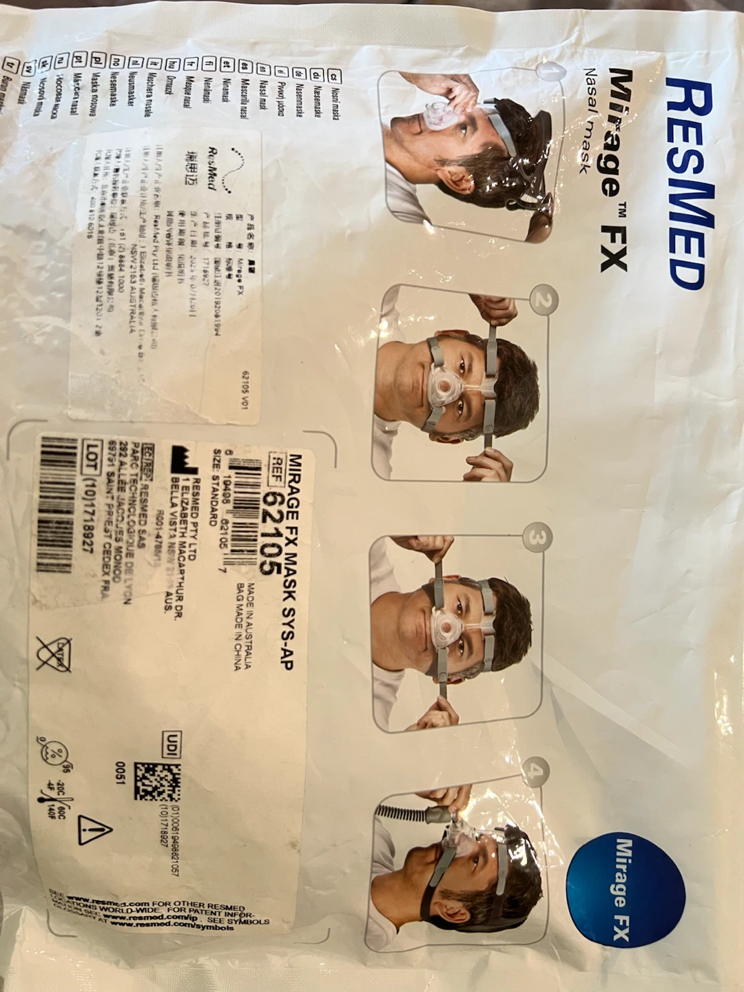 ResMed Mirage FX Nasal Mask - photo 5