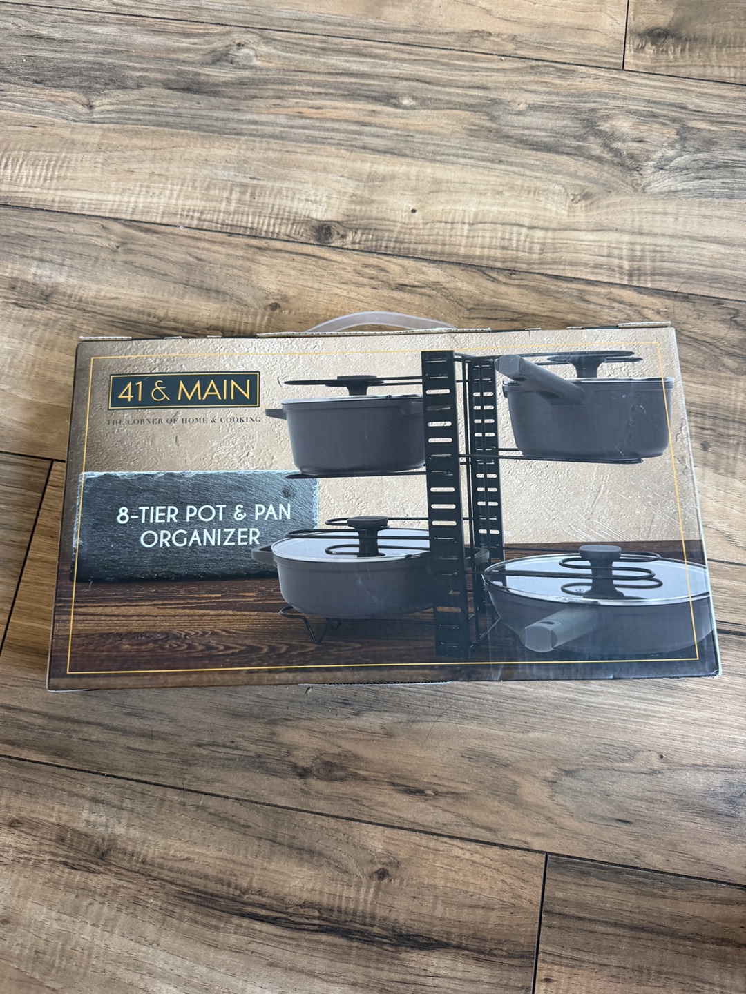 41 & MAIN 8-Tier Pot & Pan Organizer