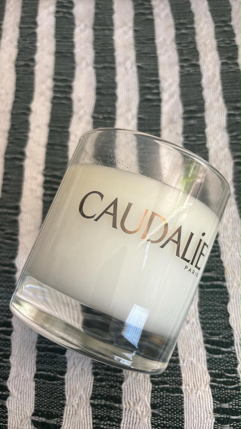 Caudalie massage candle